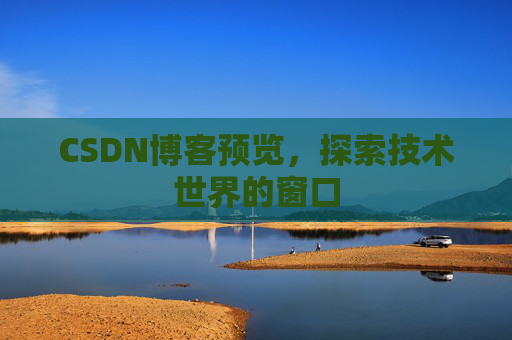 CSDN博客预览,探索技术世界的窗口